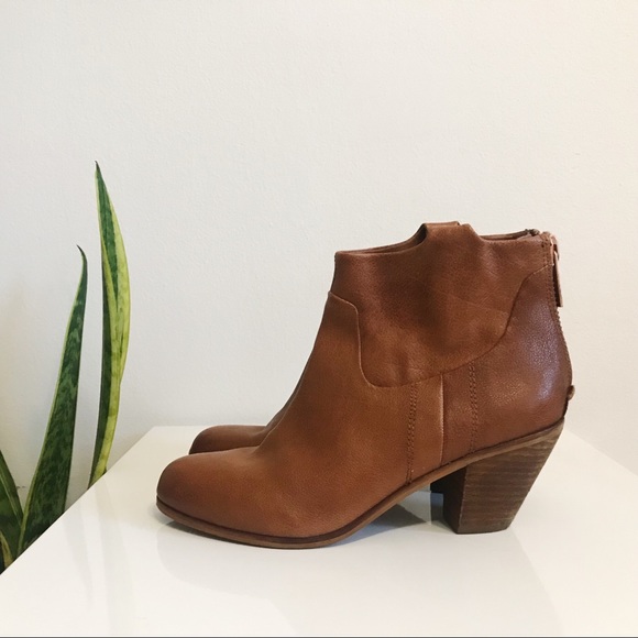 Sam Edelman Shoes - Revolve Sam Edelman Brown Leather Booties